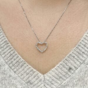 Silver Heart Necklace